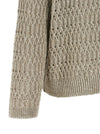 Brunello Cucinelli Dazzling Braids Sweater