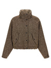 Brunello Cucinelli Donegal Tweed Down Jacket