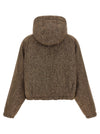Brunello Cucinelli Donegal Tweed Down Jacket