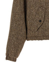 Brunello Cucinelli Donegal Tweed Down Jacket