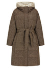 Brunello Cucinelli Shiny Zipper Pull Down Jacket