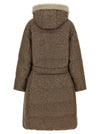 Brunello Cucinelli Shiny Zipper Pull Down Jacket