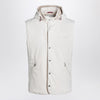 Brunello Cucinelli White vest in nylon blend