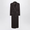 Brunello Cucinelli Brown wool and cashmere coat