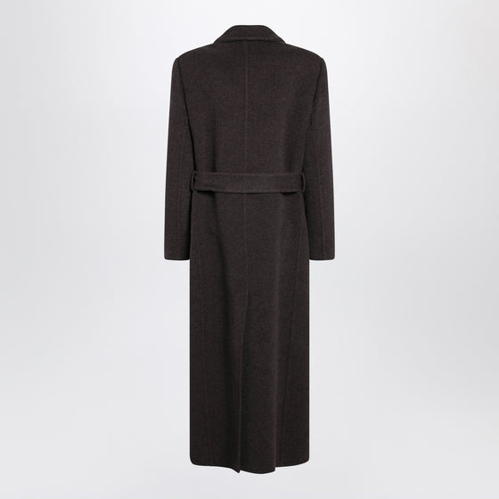 Brunello Cucinelli Brown wool and cashmere coat