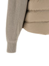 Brunello Cucinelli Shiny Flap Detail Down Jacket