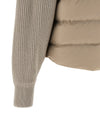 Brunello Cucinelli Shiny Flap Detail Down Jacket