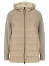 Brunello Cucinelli Shiny Zipper Pull Down Jacket
