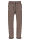 Brunello Cucinelli Shiny Pocket Detail Joggers