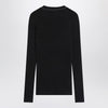 Brunello Cucinelli Blue ribbed wool sweater