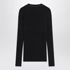Brunello Cucinelli Blue ribbed wool sweater