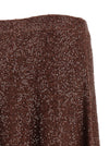 Brunello Cucinelli Micro-sequin Skirt