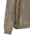 Brunello Cucinelli Openwork Hooded Sweater