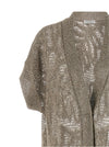 Brunello Cucinelli Dazzling Water Lillies Cardigan