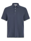 Brunello Cucinelli Double Layer Polo Shirt