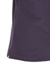 Brunello Cucinelli Purple Logo Embroidery Polo Shirt
