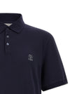 Brunello Cucinelli Logo Piqué Polo Shirt