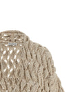 Brunello Cucinelli Dazzling Cable Cardigan