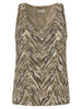 Brunello Cucinelli Dazzling Chevron Embroidery Top