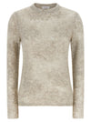 Brunello Cucinelli Flower Lace Sweater