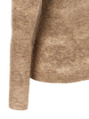 Brunello Cucinelli Beige Flower Lace Sweater