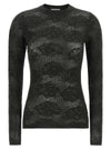 Brunello Cucinelli Flower Lace Sweater