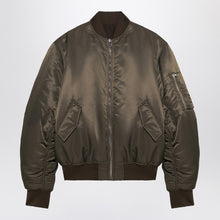  1989 STUDIO Brown nylon Bomber 1989