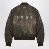 1989 STUDIO Brown nylon Bomber 1989