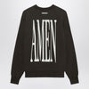1989 STUDIO crew-neck Cross dark brown