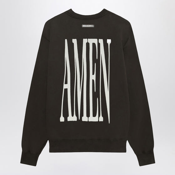 1989 STUDIO crew-neck Cross dark brown