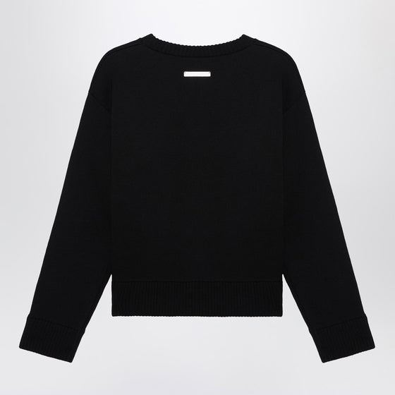 1989 STUDIO Knit Roundneck Jesus black