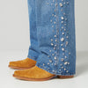 1989 STUDIO Over denim pants Crystals