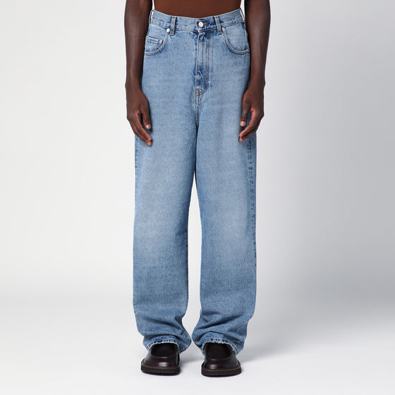 Séfr Light blue wide denim jeans