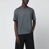 Séfr Mauro black washed-effect T-shirt in organic cotton