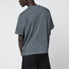 Séfr Mauro black washed-effect T-shirt in organic cotton