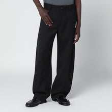  Séfr Oktai black trousers in wool blend