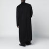 Séfr Tetsu black coat in wool and cashmere