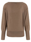 Herno Lamé And Sequin Yarn Sweater