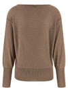 Herno Lamé And Sequin Yarn Sweater