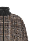 Brunello Cucinelli Sequin Check Bomber Jacket