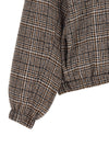 Brunello Cucinelli Sequin Check Bomber Jacket