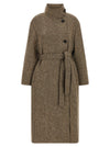 Brunello Cucinelli Sparkling Virgin Wool Coat