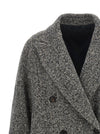 Brunello Cucinelli Dazzling Chevron Coat