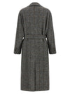 Brunello Cucinelli Check Tweed Coat