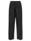 Brunello Cucinelli Micro Sequin Pinstripe Pants