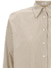 Brunello Cucinelli Monile Cuffed Shirt
