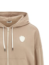 Brunello Cucinelli Heraldic Coat Of Arms Hoodie