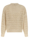 Brunello Cucinelli Dazzling Braids Sweater