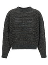 Brunello Cucinelli Dazzling Braids Sweater
