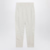 Brunello Cucinelli Chalk white Equestrian trousers